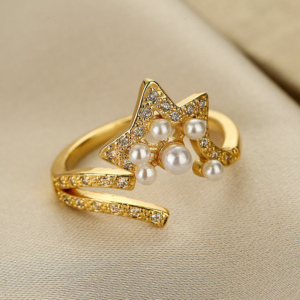 Bague d'ouverture haut de gamme pour femmes