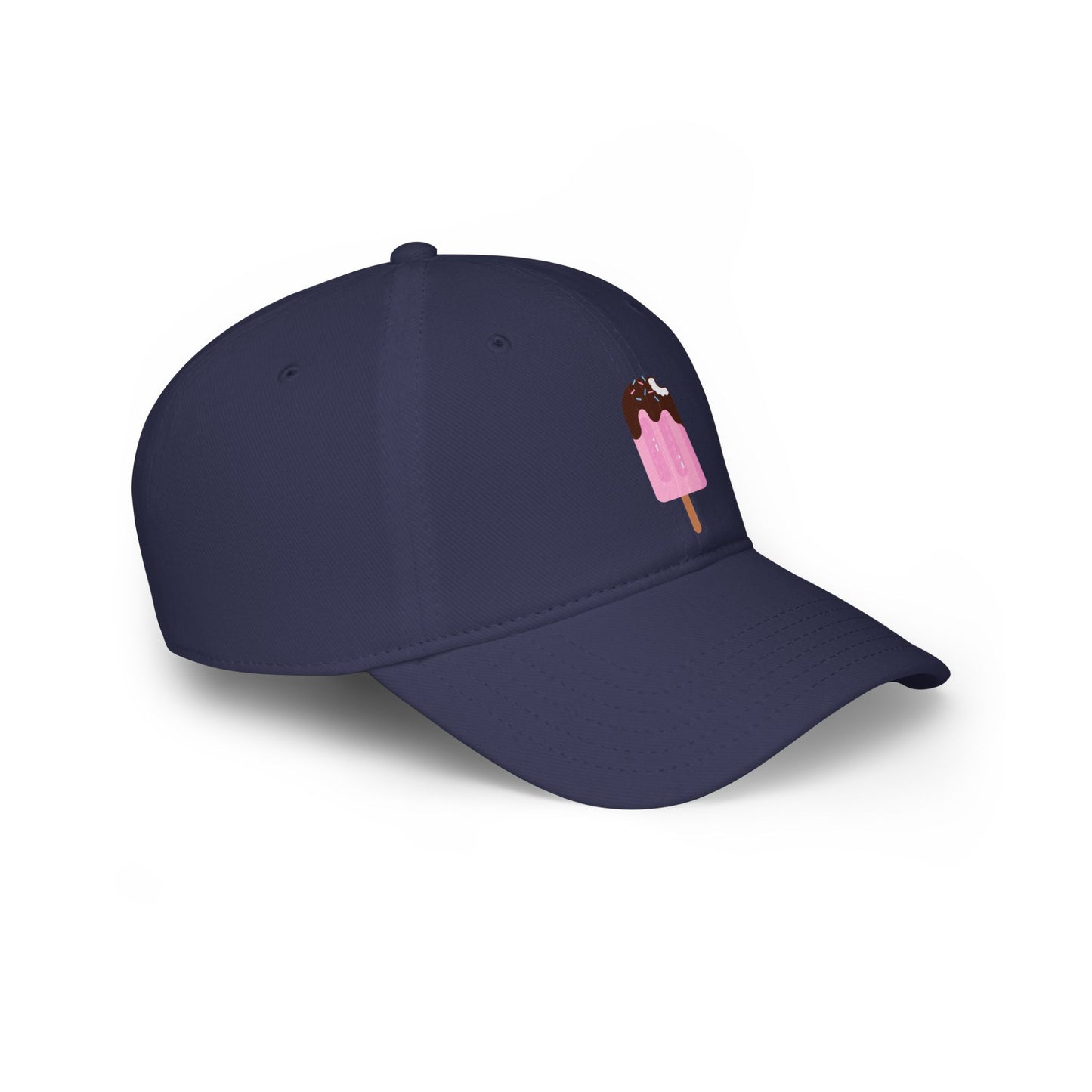 Casquette perséides mauve vu sur le côté 