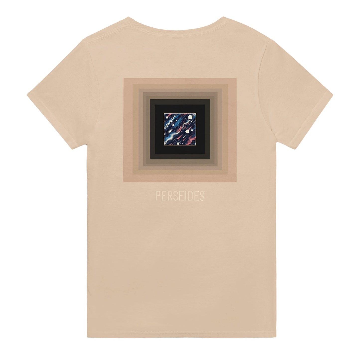 tshirt perséides sable motif infini 